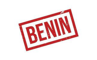Benin Gummi Briefmarke Siegel Vektor