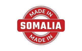 gemacht im Somalia Gummi Briefmarke vektor