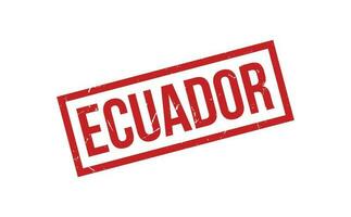 Ecuador Gummi Briefmarke Siegel Vektor