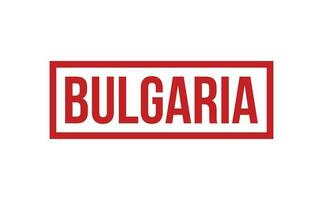 Bulgarien Gummi Briefmarke Siegel Vektor