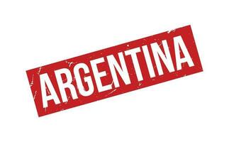Argentinien Gummi Briefmarke Siegel Vektor