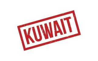 Kuwait Gummi Briefmarke Siegel Vektor