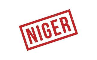 Niger Gummi Briefmarke Siegel Vektor