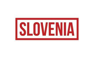 Slowenien Gummi Briefmarke Siegel Vektor