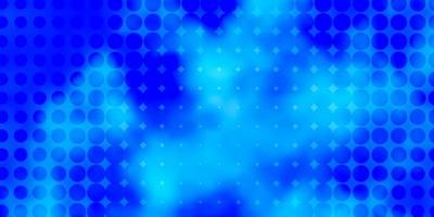 ljusblå vektormönster med cirklar abstrakta färgglada skivor på enkel tonad bakgrundsmönster för broschyrer vektor