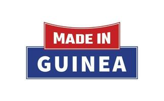 gemacht im Guinea Siegel Vektor