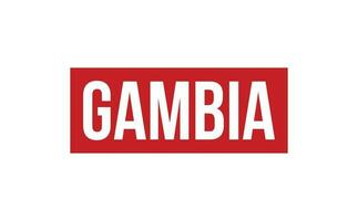 gambia sudd stämpel täta vektor