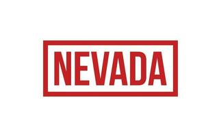 Nevada Gummi Briefmarke Siegel Vektor