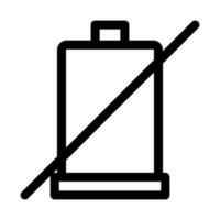 batteri ladda ikon, vektor illustration