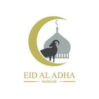 Illustration Vektor Grafik von eid al adha Logo Design