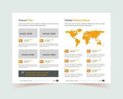broschyr mall layout design, gul minimal företag profil mall layout, minimal mall layout design, bok omslag, Rapportera, sidor broschyr, årlig, broschyr mall vektor