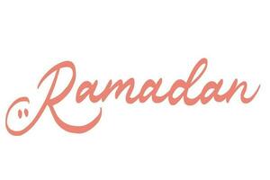 ramadan text konst illustration vektor