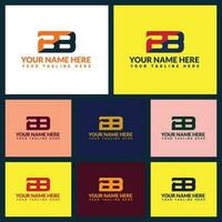 bb Brief Logo oder bb Text Logo und bb Wort Logo Design. vektor