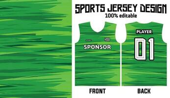 abstrakt grön bakgrund jersey design för sport enhetlig vektor