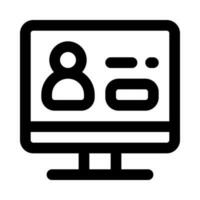 Video Anruf Symbol zum Ihre Webseite, Handy, Mobiltelefon, Präsentation, und Logo Design. vektor