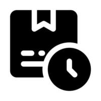 vorbestellen Symbol zum Ihre Webseite, Handy, Mobiltelefon, Präsentation, und Logo Design. vektor