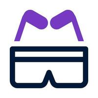 glasögon ikon för din hemsida, mobil, presentation, och logotyp design. vektor