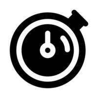 Timer-Symbol für Ihre Website, Ihr Handy, Ihre Präsentation und Ihr Logo-Design. vektor