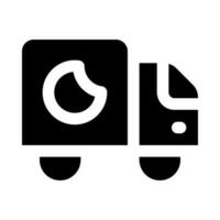 LKW-Symbol für Ihre Website, Ihr Handy, Ihre Präsentation und Ihr Logo-Design. vektor