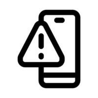 Smartphone-Symbol für Ihre Website, Ihr Handy, Ihre Präsentation und Ihr Logo-Design. vektor