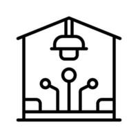 Clever Zuhause Symbol zum Ihre Webseite, Handy, Mobiltelefon, Präsentation, und Logo Design. vektor