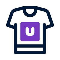 Shirt-Symbol für Ihre Website, Ihr Handy, Ihre Präsentation und Ihr Logo-Design. vektor