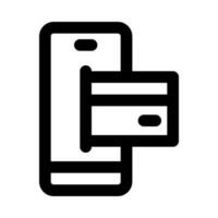 mobil betalning ikon för din hemsida, mobil, presentation, och logotyp design. vektor