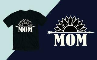 mors dag t-shirt design vektor