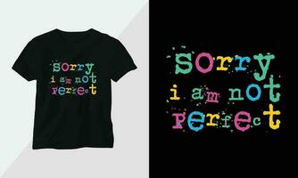 Typografie T-Shirt Design motivierend Poster inspirierend Zitat vektor