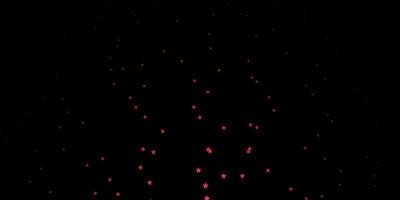 mörkrosa röd vektorlayout med ljusa stjärnor suddar dekorativ design i enkel stil med stjärnmönster för nyårsannonsbroschyrer vektor
