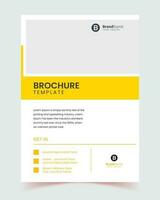 Unternehmen Profil Broschüre Vorlage Design, minimal Geschäft Broschüre Vorlage Design Satz, Flyer Satz, Bericht, Abdeckung, Poster, korporativ Geschäft, Buchseite, Vektor, Sozial vektor