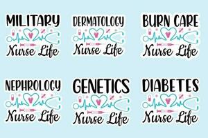 Krankenschwester Aufkleber ,Krankenschwester druckbar Aufkleber, vektor