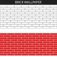 illustration vektor av tapet röd tegel