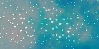 dunkelblaues Vektorlayout mit hellen Sternen verwischt dekoratives Design im einfachen Stil mit Sternenthema für Handys vektor