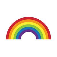 modisch Regenbogen Vektor Symbol Design