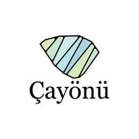 Logo von das Stadt von cayonu Karte Illustration Vorlage Design, Design auf Weiß Hintergrund vektor