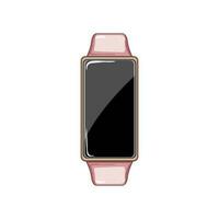 smtracker kondition armband tecknad serie vektor illustration