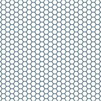 sechseckig Muster. nahtlos sechseckig Hintergrund. abstrakt Bienenwabe Zelle. Netz nahtlos Muster. vektor