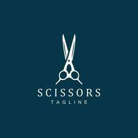 Schere Logo, Rasierapparat Vektor, einfach Barbier Geschäft Design, Symbol, Hintergrund, Symbol, Vorlage vektor