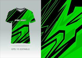 Jersey Sport T-Shirt Vektor Vorlage Design