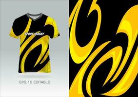 jersey sport t-shirt vektor mall design