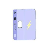 Smartphone Power Bank Cartoon-Vektor-Illustration vektor