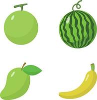 Obst Illustration Symbol Design Vorlage. Vektor Illustration