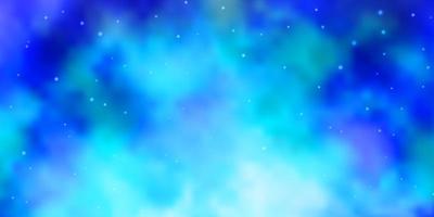 ljusrosa blå vektorlayout med ljusa stjärnor färgglada illustration med abstrakta lutning stjärnor mönster för nyårsannons häften vektor