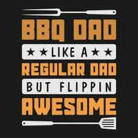 Stand zurück Papa ist Grillen T-Shirt komisch Väter Tag Grill svg Vektor t Hemd Design