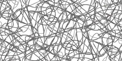 Hand gezeichnet Linien. abstrakt Linie Muster einfach nahtlos, endlos Mustertechnologie Hintergrund. schwarz und Weiß Hintergrund vektor