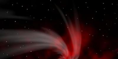 mörk röd vektor layout med ljusa stjärnor färgglada illustration med abstrakta lutning stjärnor mönster för nyårsannons häften