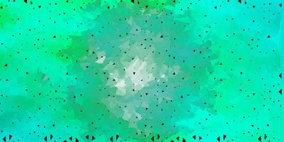 hellgrünes Vektor-Gradienten-Polygon-Hintergrundbild vektor