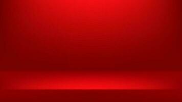 röd lutning abstrakt bakgrund. enkel och modern studio bakgrund. vektor