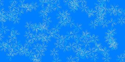 ljusblå vektor abstrakt mönster med blad